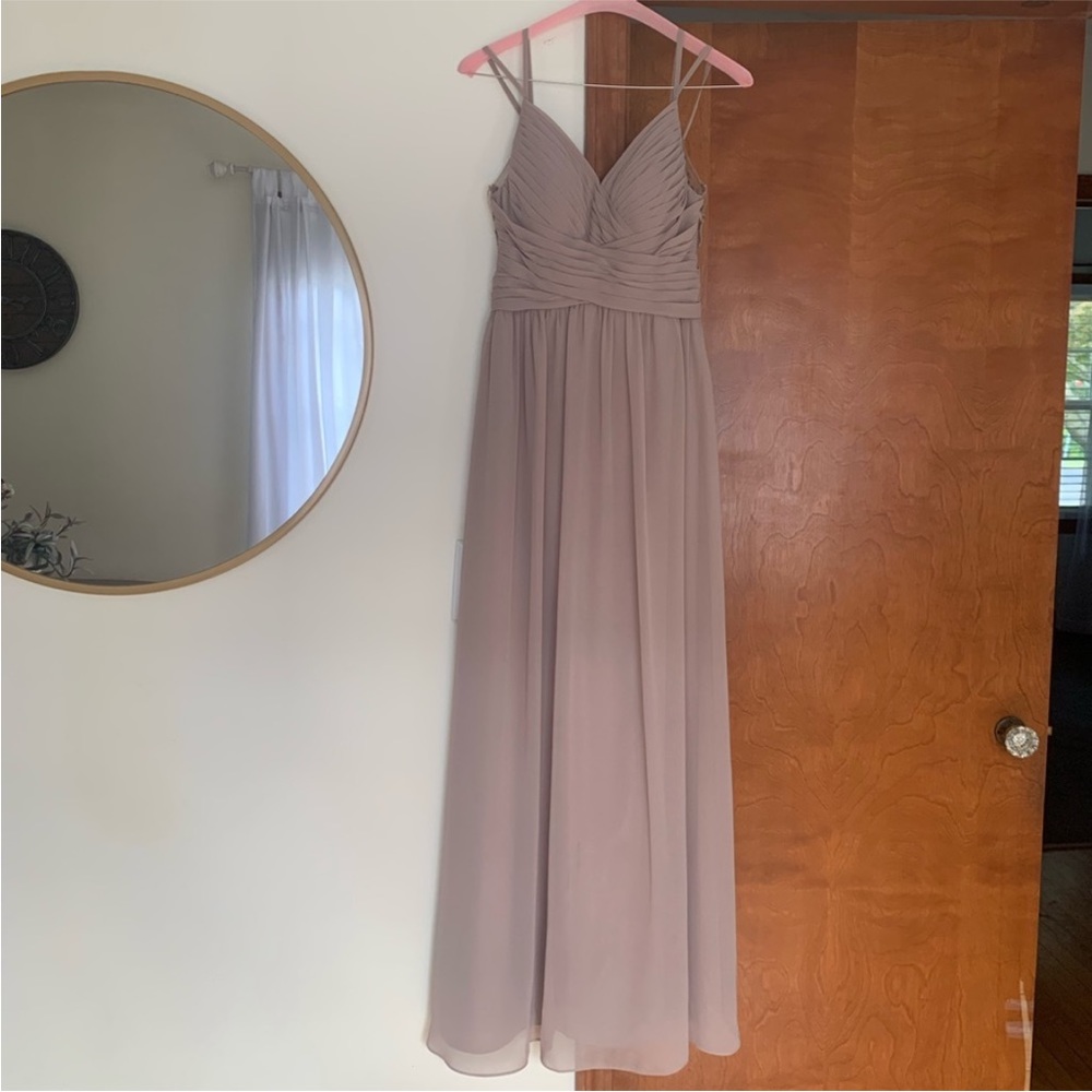 Azazie Blake Taupe A0